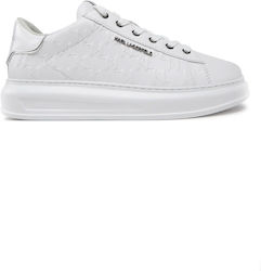 Karl Lagerfeld Kapri Sneakers Λευκά Karl Lagerfeld Kapri Sneakers Λευκά