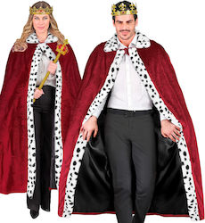 Pelerină Rege de Carnaval Burgund 140cm
