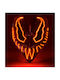 Μασκα Venom Led Φως Κοκκινη