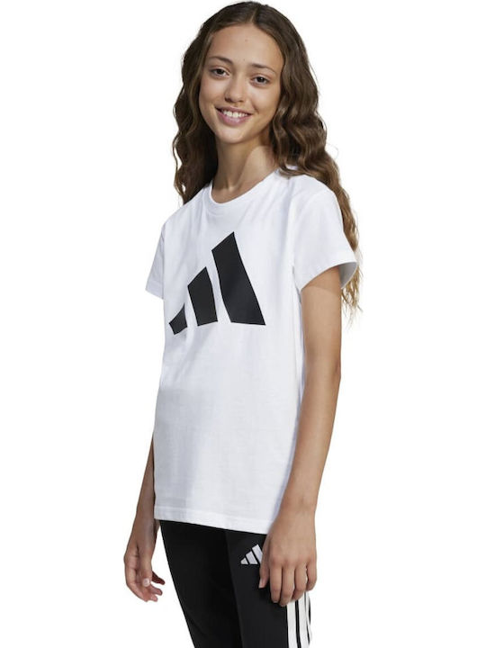 adidas Kinder-T-Shirt Weiß Essentials