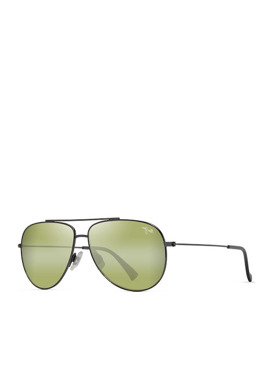 Maui Jim Ανδρικά Γυαλιά Ηλίου με Μαύρο Μεταλλικ...