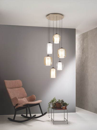 Ondaluce Pendant Light Honey