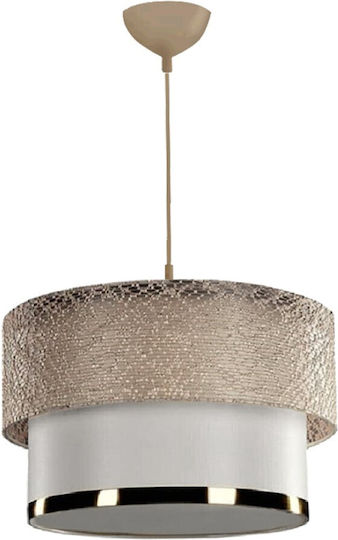 Pakketo Pwl1090 Pendant Light White with Socket E27 30x30x20cm