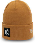 New Era Beanie Unisex Beanie Knitted in Beige c...