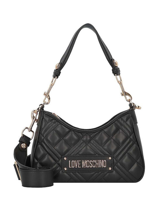 Moschino Damentasche Schultertasche Schwarz