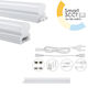 El199411 LED T5 Leuchte 4W|400lm|3CCT 3000-4000-6500K mit Dip-Schalter|300x22,5xH36mm Enjoysimplicity +Kabel 1m +Kabel 15cm