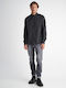 Sapphire Ανδρικό Παντελόνι Τζιν με Slim Tapered Εφαρμογή Grey
