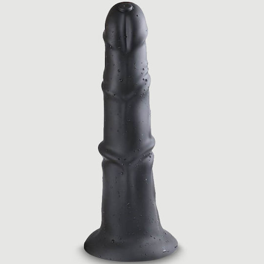 Dildo Mare din Silicon în Formă de Cal Negru