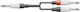 Chord Cable 6.3mm male - 6.3mm male 1.5m (S6J-2M6J150)