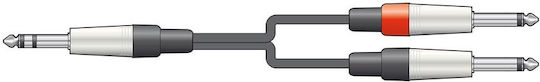 Chord Cable 6.3mm male - 6.3mm male 1.5m (S6J-2M6J150)