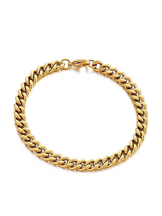 Jooliete Chain Hand made of Stainless Steel Wide Thickness 6mm