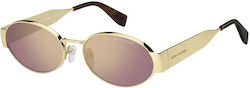 Marc Jacobs Ochelari de soare Χρυσά cu Cadru & Aur Lentilă