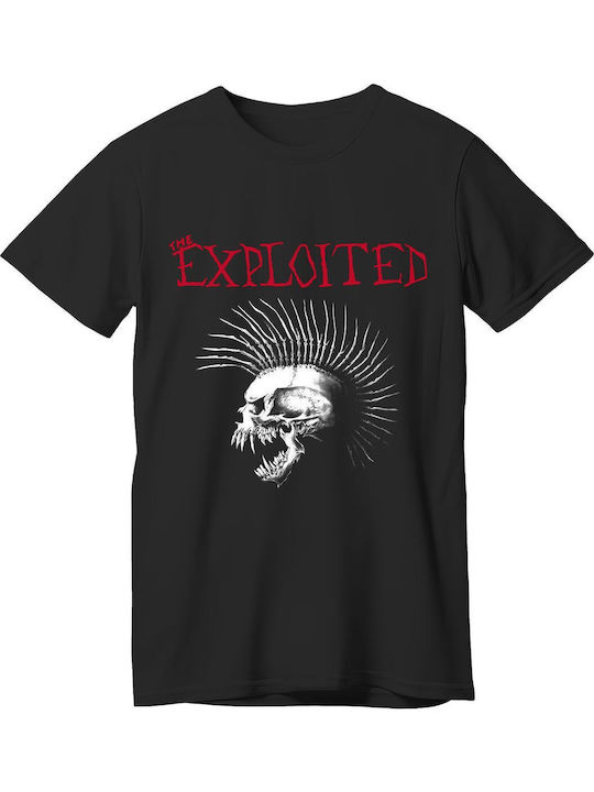 T-shirt Exploited 2 Rock Avenue Black