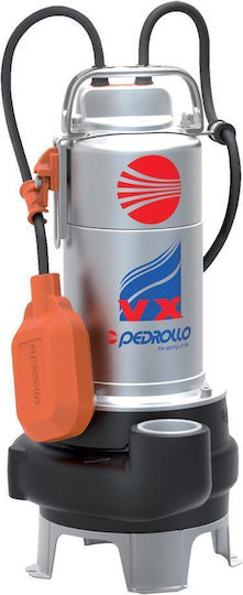 Pedrollo Vx 10/50 Τριφασική Αντλία Ακαθάρτων / Λυμάτων 1hp 48SGV91D0A