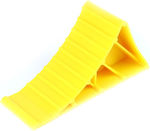 Yellow Plastic Wheel Chock 220x80x120mm 1pc