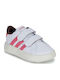 GRAND COURT Παιδικά Sneakers με Σκρατς Λευκά