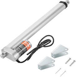 Линеен задвижващ механизъм Vevor 12V 12 инча 0,55"/сек Висока скорост 220lbs/1000N IP54 защита Линеен задвижващ механизъм Vevor 12V 12 инча 0,55"/сек Висока скорост 220lbs/1000N IP54 защита