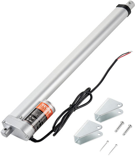 Линеен задвижващ механизъм Vevor 12V 16 инча високо натоварване 330lbs/1500N 0 19"/сек IP54 защита