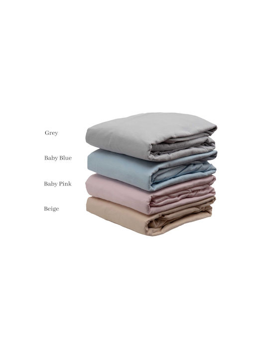 Epavlis Homeware Σχ. 0200 Σεντόνι Υπέρδιπλο Φανελένιο 240x270εκ. White