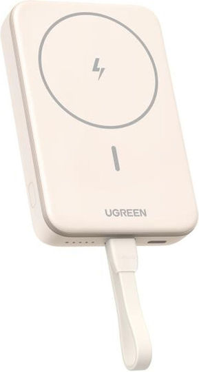 Ugreen PB760 MagSafe Power Bank 10000mAh 20W με Θύρα USB-C Power Delivery Λευκό
