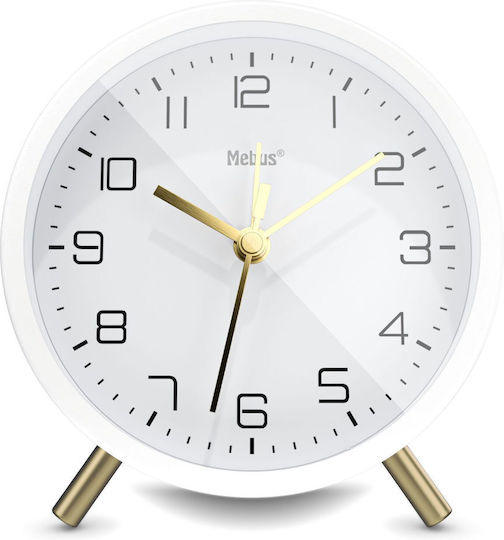 Mebus Quarzwecker Tabletop Clock with Alarm 56973