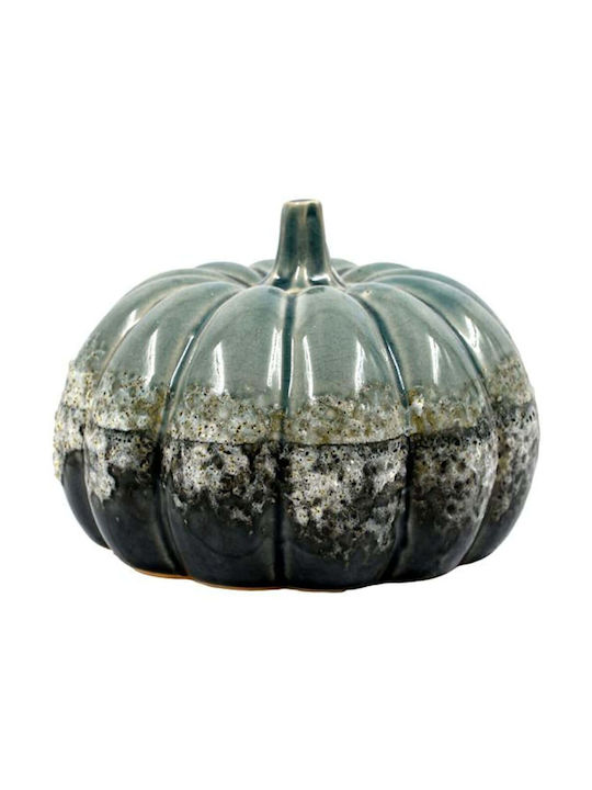 Fylliana Διακοσμητική Κολοκύθα Pumpkin από Κεραμικό Υλικό 15x10x10cm