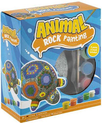 Creative Set Painting On Stones Animal 8 Pieces Grafix Gr200065 Turtle