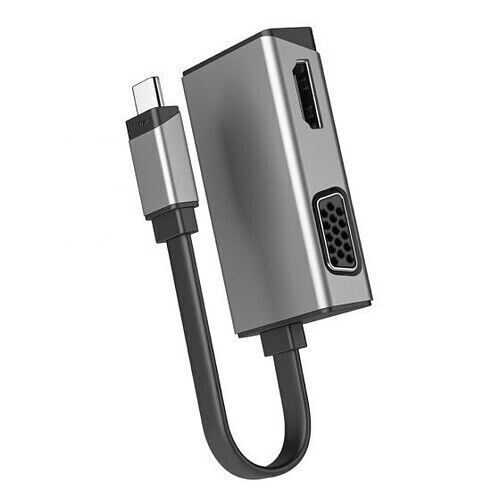 Alogic USB-C Docking Station with HDMI 4K PD Ethernet and Support for 2 Monitors Silver (ULCVGHD-SGR)