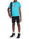 Kids' Set with Shorts Summer 2pcs Black Sportswear