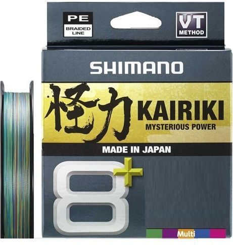 Shimano Line Kairiki 8+ Multi Color 300m Ø 0.20mm