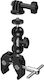 Smallrig Crab-shaped Clamp Ball Head Magic Arm 1138b