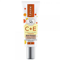 Lirene C+ E Vitamin Energy SPF50 Tinted 30ml Lirene C+ E Vitamin Energy SPF50 Tinted 30ml