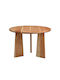 Round Coffee Table Wooden Natural L60xW60xH40cm.