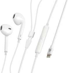 Lampa Flow Jack In-ear Handsfree Ακουστικά με Βύσμα 3.5mm Λευκό Lampa Flow Jack In-ear Handsfree Ακουστικά με Βύσμα 3.5mm Λευκό