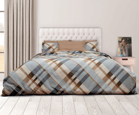 Epavlis Homeware Set Pilotă Single 160x240cm 0605 Albastru deschis 2buc