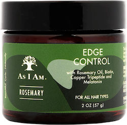 As I Am Rosemary Edge Control Hair Tinted Hair Gel for Gray Hair 57ml