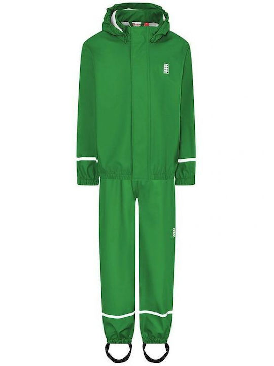 Lego Wear 11010041-884 Kids Trousers and Jacket Set for Ski & Snowboard Green