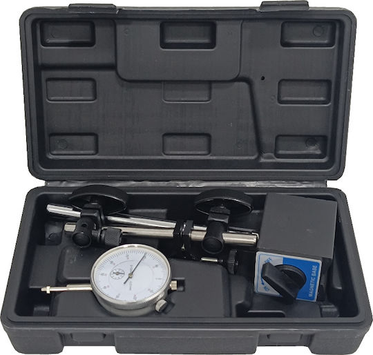 Set Bază Magnetică + Cutie Ceas Comparator Sks Tools 30010016