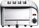 Dualit Gewerblich Toaster Pop-Up mit 4 Schlitzen 2.2kW