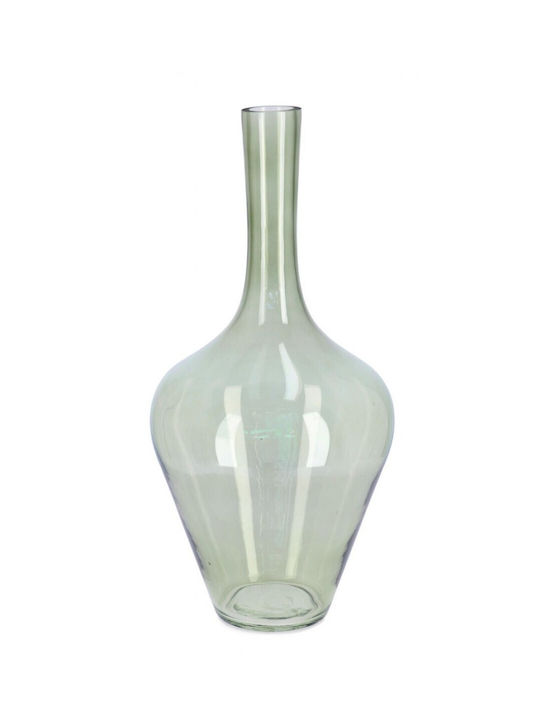 Bizzotto Taigete Grüner Vase H45 Ø22x45h