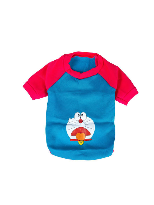 Dog Sweatshirt Kitty 2 – Blue Xs L30xW20cm 1-1.5kg