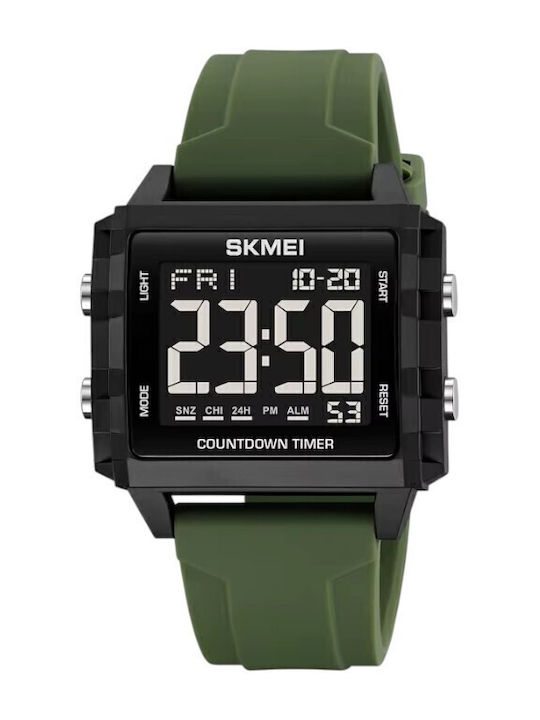 Skmei Ψηφιακό Ανδρικό Ρολόι 41mm Μπαταρίας με Π...