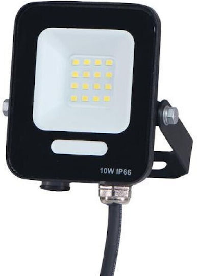 Eurolamp Waterproof LED Floodlight 10W Warm White 3000K IP66