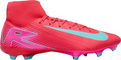 Nike Mercurial Superfly 10 Academy FG/MG Ghete Fotbal Cu Crampoane Roșii