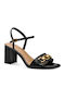 Leather Sandals Black
