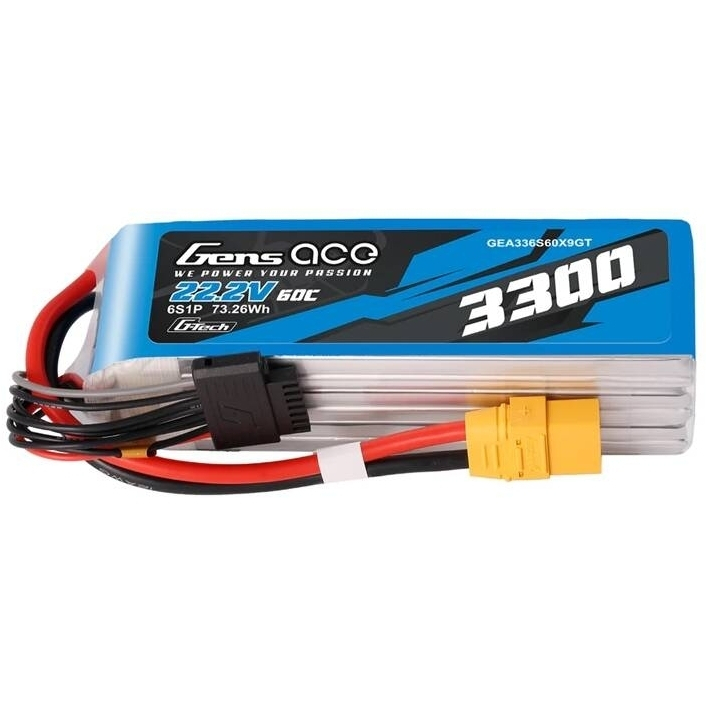 Συσσωρευτής Lipo Gens Ace G-Tech 3300mAh 22.2V 60C 6S1P XT90