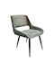 1869 Dining Room Fabric Chair Pink 51x60x79cm