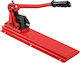 Vevor 24" Bench Type Hand Swager Cutting Capacity 3/8" Bolt Cutter Bench Type Hardness 35-45hrc Crimping Tool Punch Wire Rope Cable Red Swaging Machine Swaging Cutting Arm Bench Swager