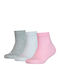 PUMA Kids' Socks Quarter Multicolored 3 Pairs