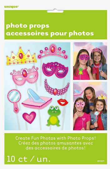 Unique Photo Booth Prop Σετ 10τμχ U61937